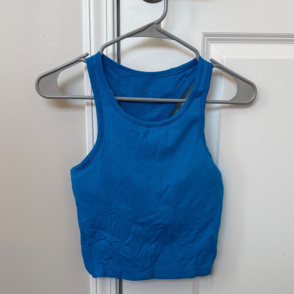 Lululemon Ebb to Street Racerback Crop Tank